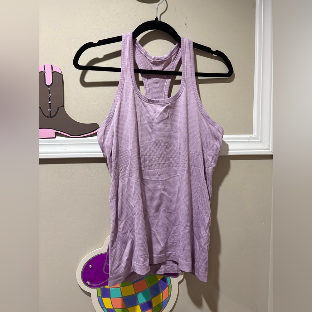 Lululemon Athletica Light Purple Tank Top